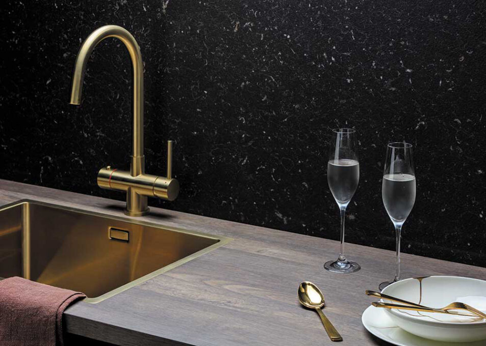 Kunststof Dekker Decor Top Groove Merope Selsiuz Gold